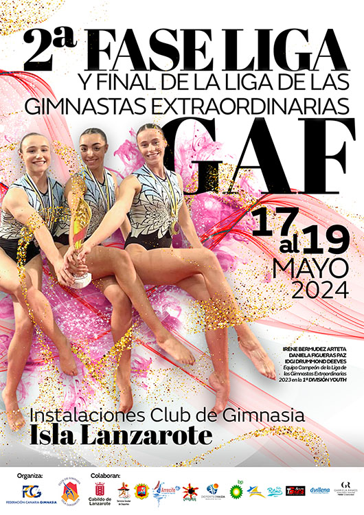 2da Fase Liga y Final de la Liga de las Gimnastas Extraordinarias GAF